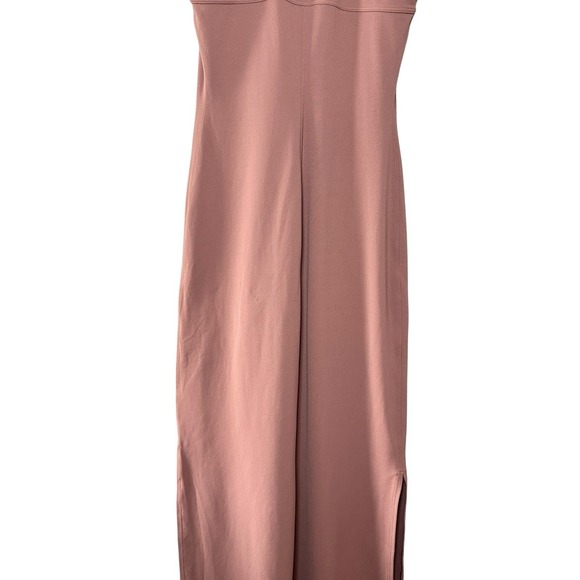 Lululemon Women's Get Going Dress Red Dust Midi‎ Size 4 Racerback Slit Tank Nulu - Picture 14 of 15